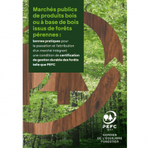 PEFC France publie une fiche destinée aux collectivités pour un achat public responsable de bois