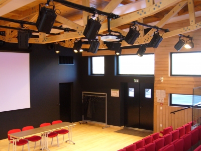 Salle audiovisuelle, collège de Giromagny (90)