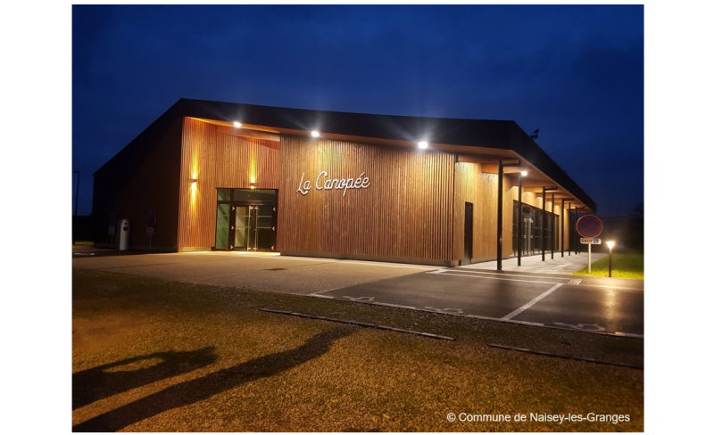 Naisey-les-Granges - Une nouvelle salle polyvalente aux objectifs environnementaux ambitieux