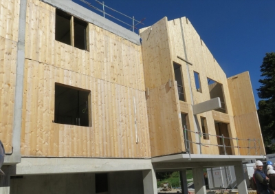 Utilisation de bois local scolyté : un exemple dans le Jura